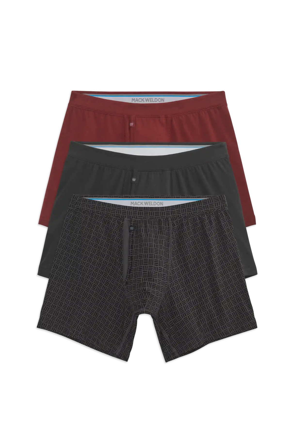3-Pack SILVER Boxer Briefs