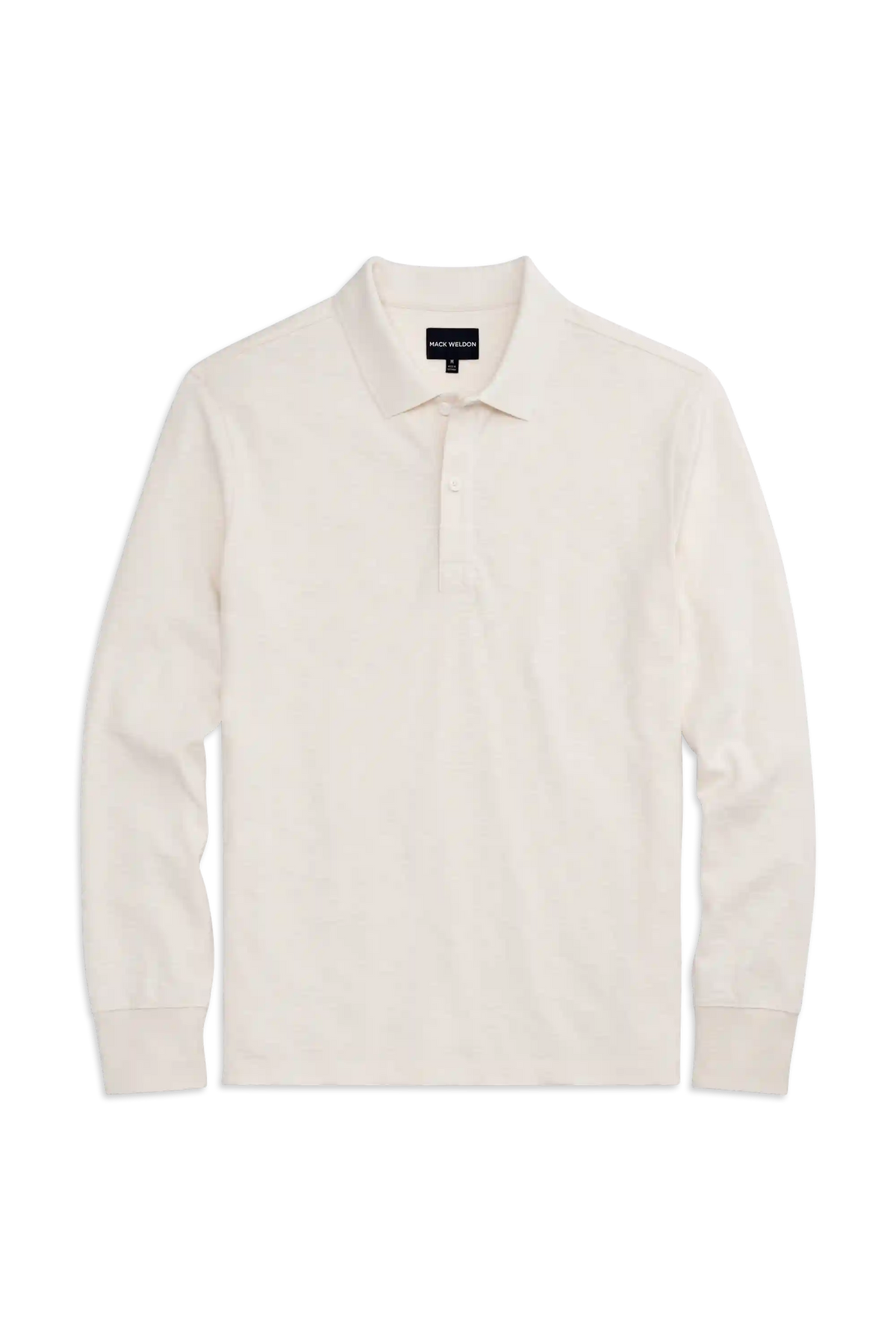 Heavyweight Slub Long Sleeve Polo