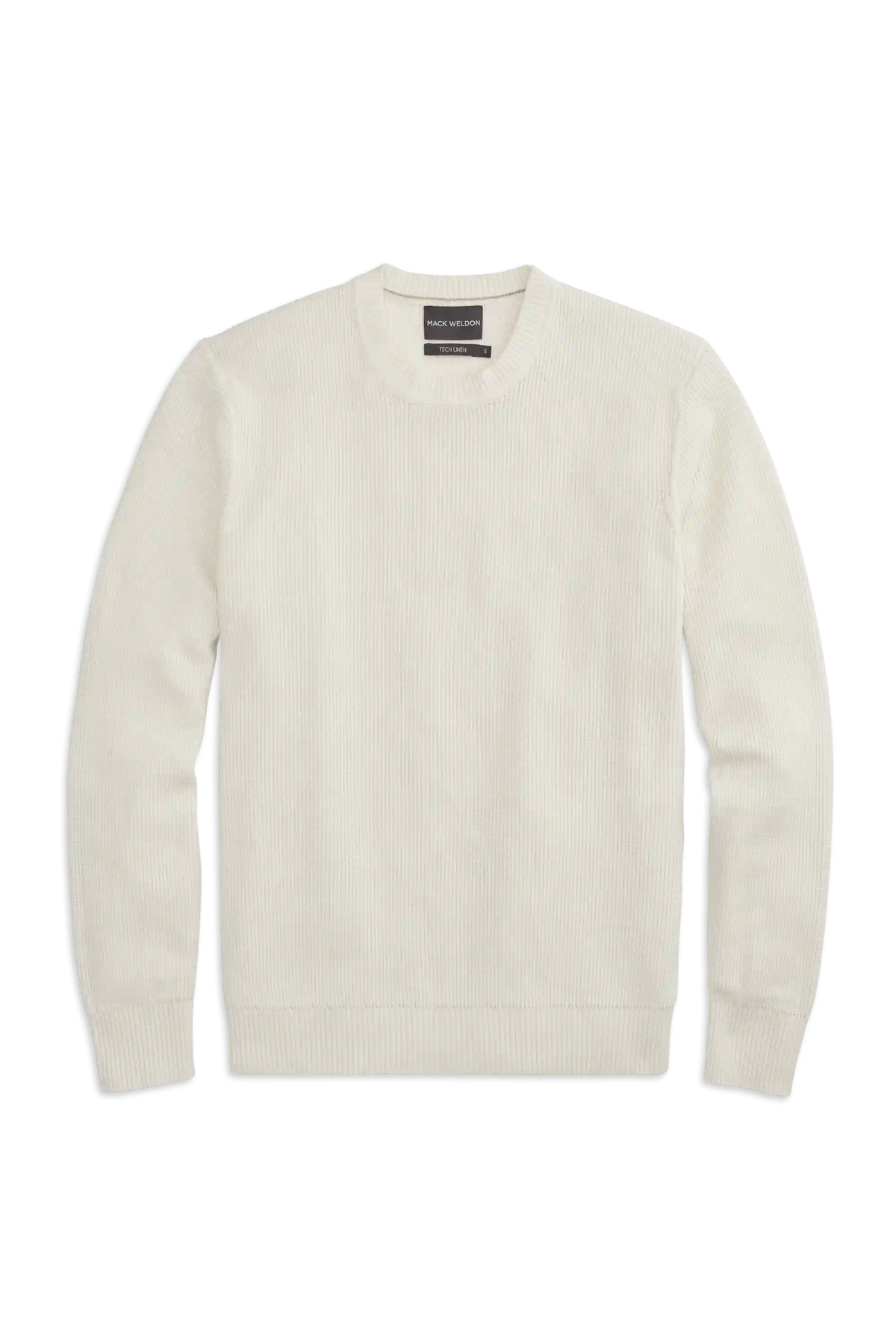 Tech Linen Long Sleeve Crew