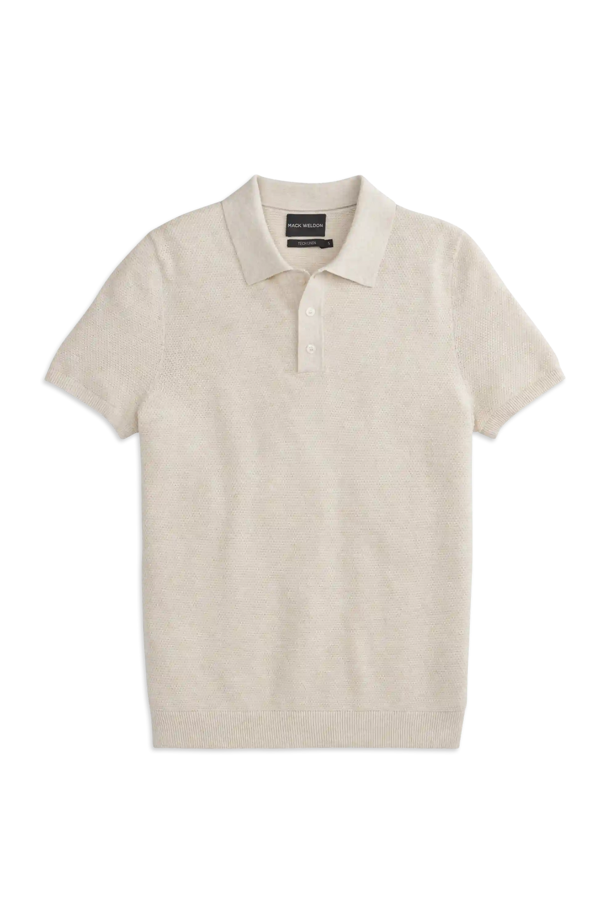 Tech Linen Sweater Polo