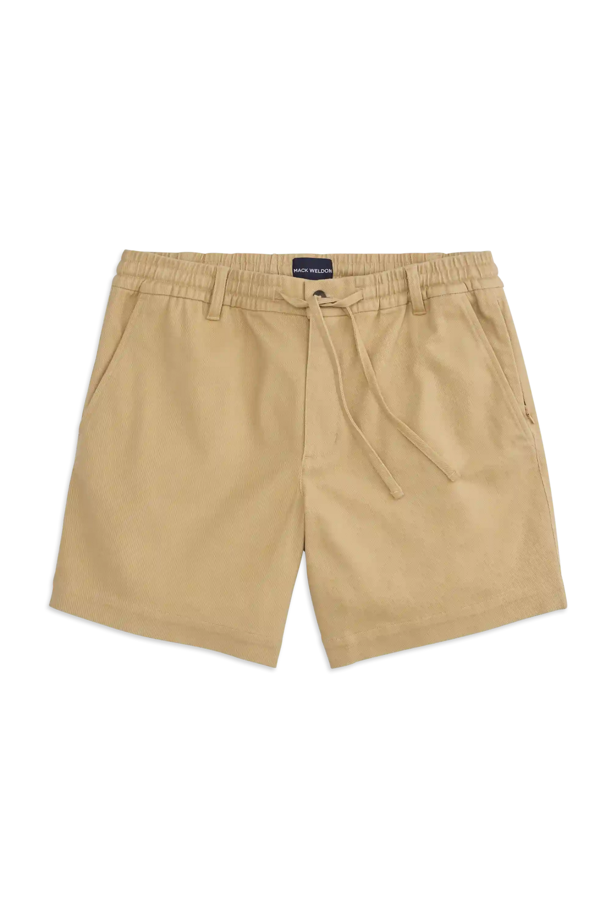 Stretch Twill Drawstring Chino Short