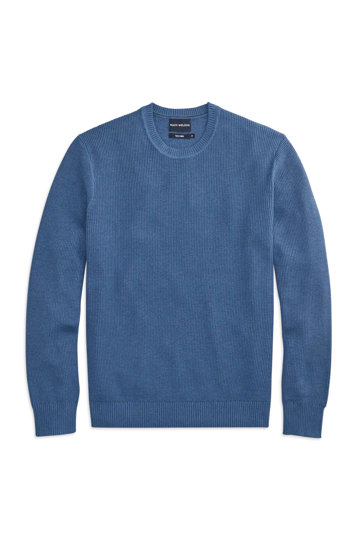 Tech Linen Long Sleeve Crew